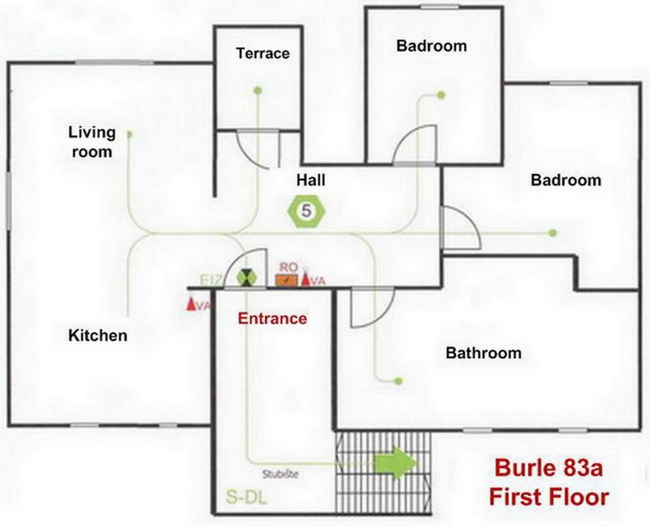 Burle Apartment With Free Private Parking メドゥリン エクステリア 写真